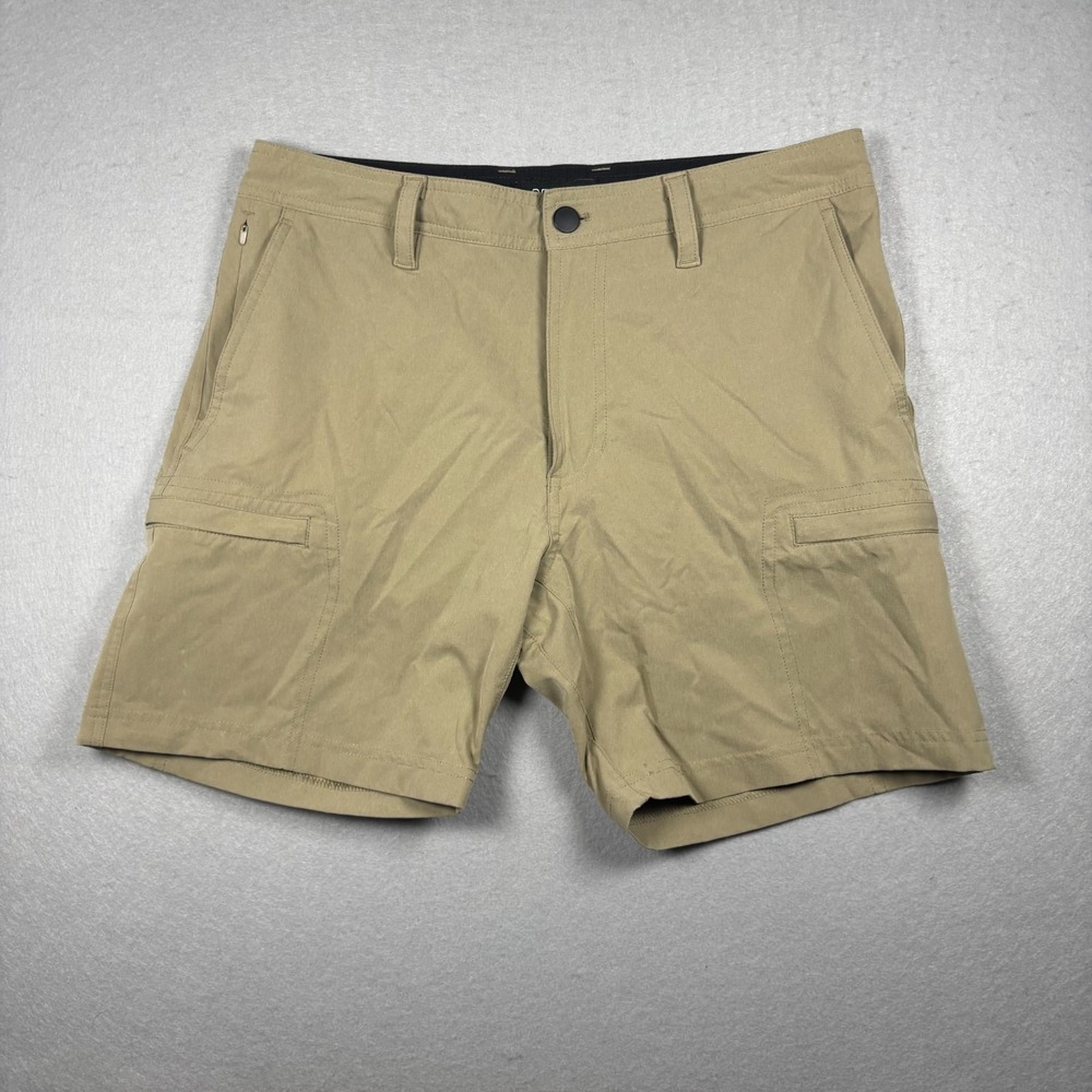 Proof Huckberry Nomad Shorts Mens 30 Tan Beige Performance Stretch Chino Hiking